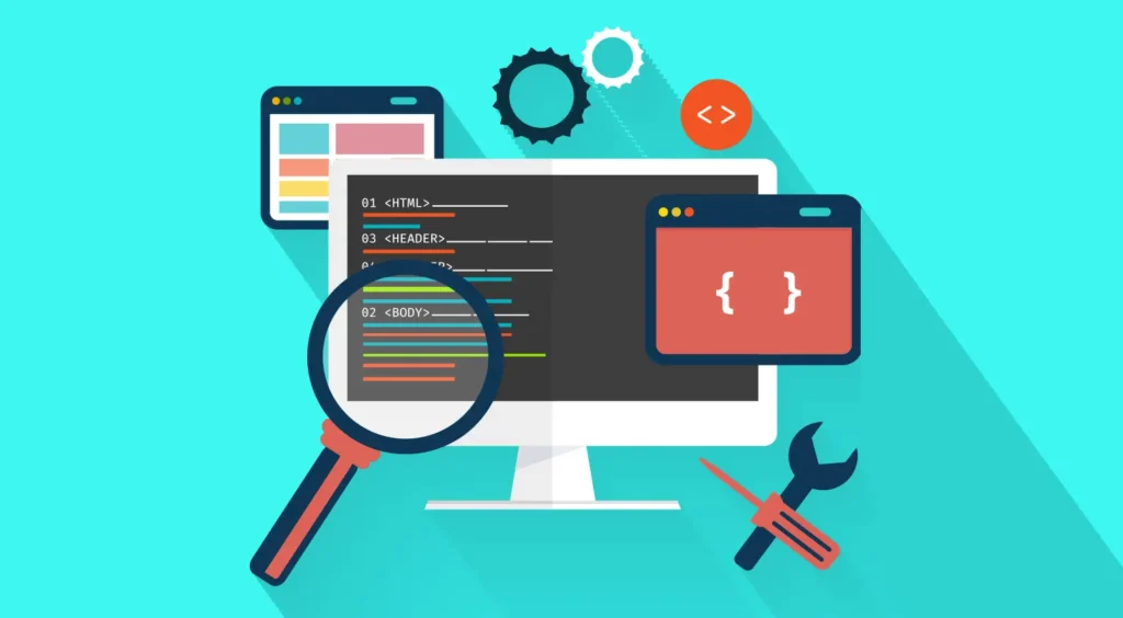 web development image