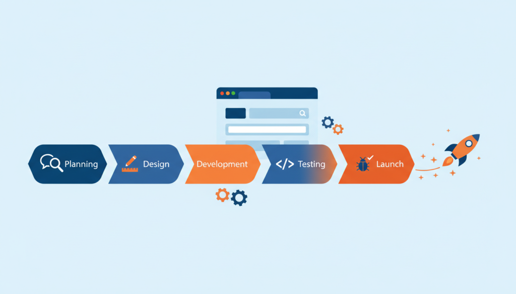 Web Development Project Timeline: What Happens From Kickoff to Launch